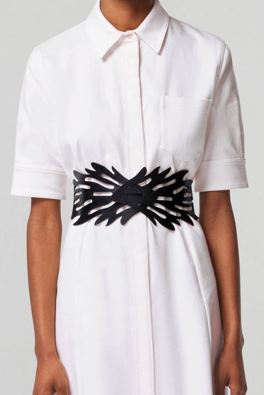 Altuzarra_'Coral' Belt-Black