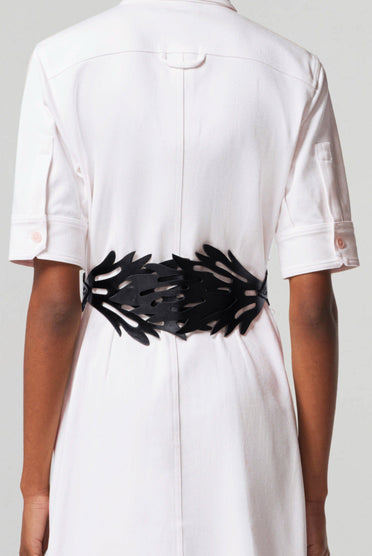 Altuzarra_'Coral' Belt-Black