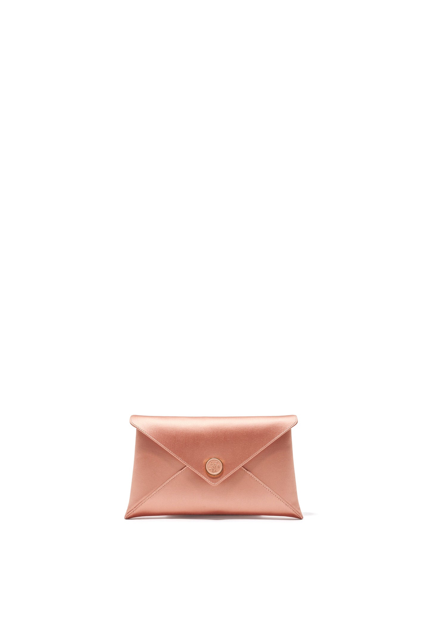 Altuzarra_'Medallion' Envelope Clutch Satin_Apple Blossom