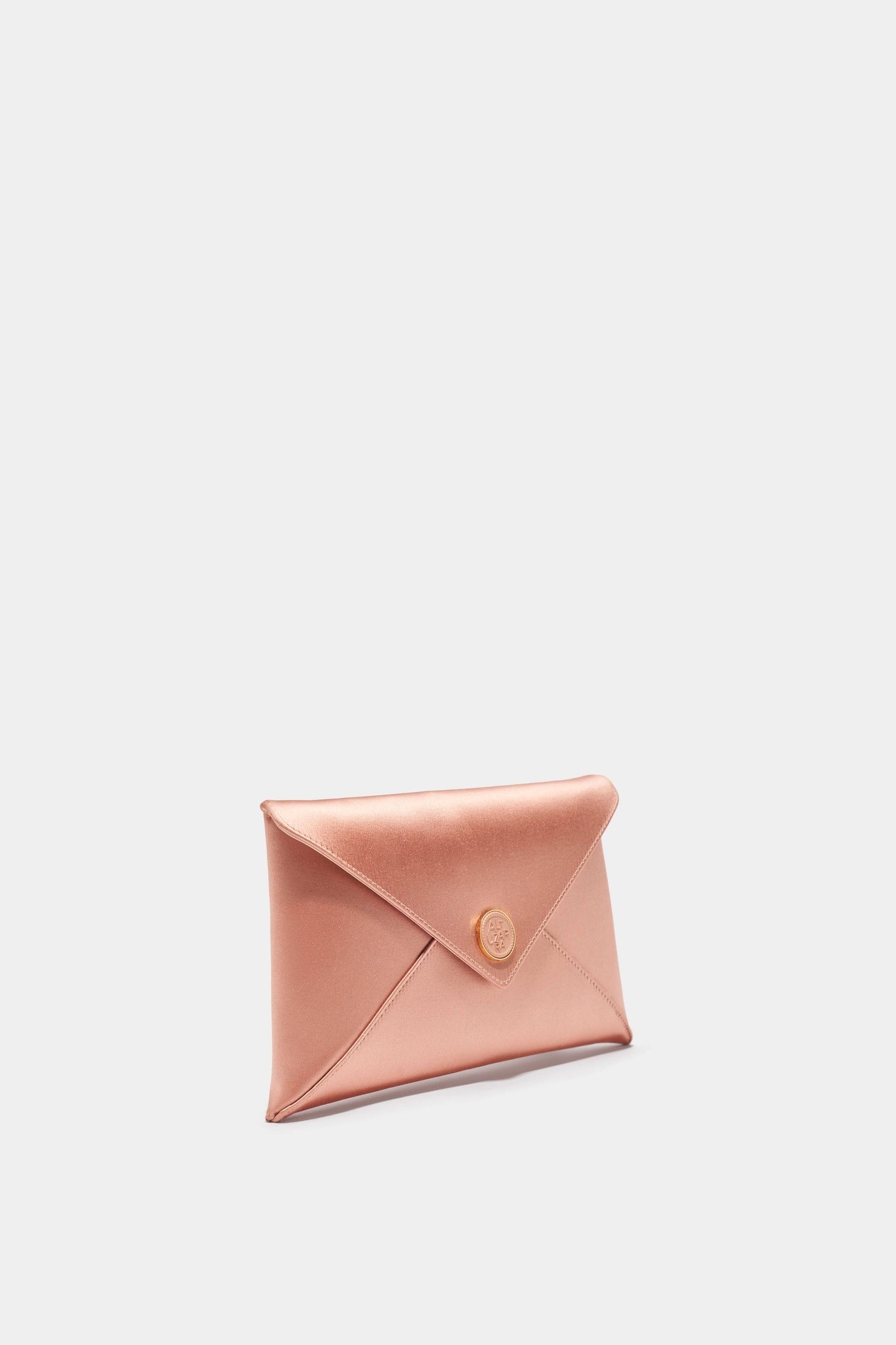 Altuzarra_'Medallion' Envelope Clutch Satin_Apple Blossom