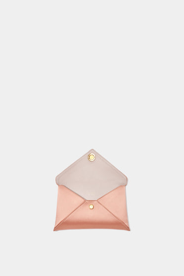 Altuzarra_'Medallion' Envelope Clutch Satin_Apple Blossom