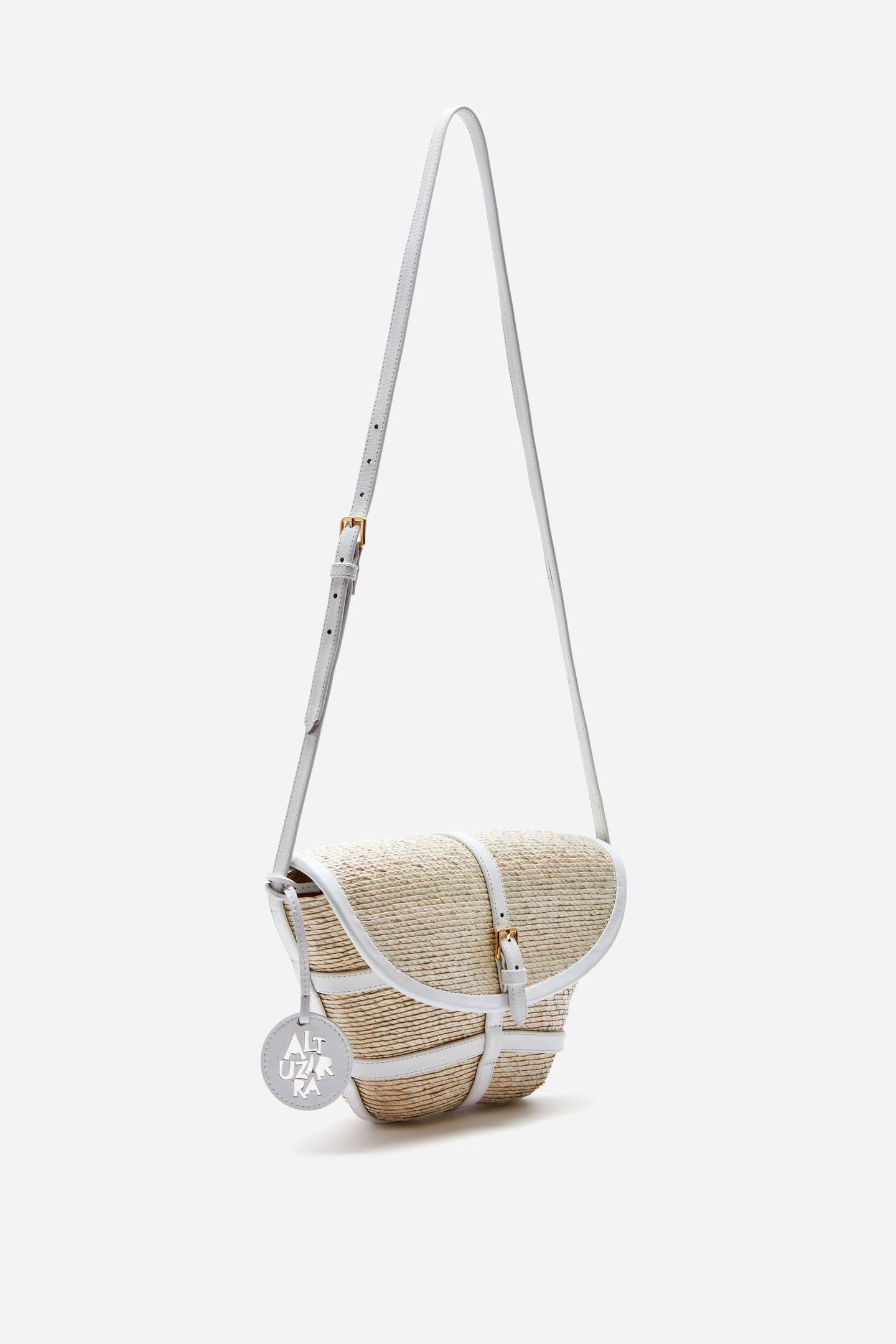 Altuzarra_'Watermill' Crossbody_Natural/White