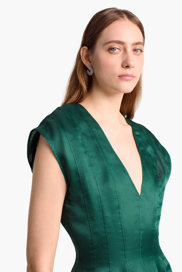 Beaded Huggie Earring