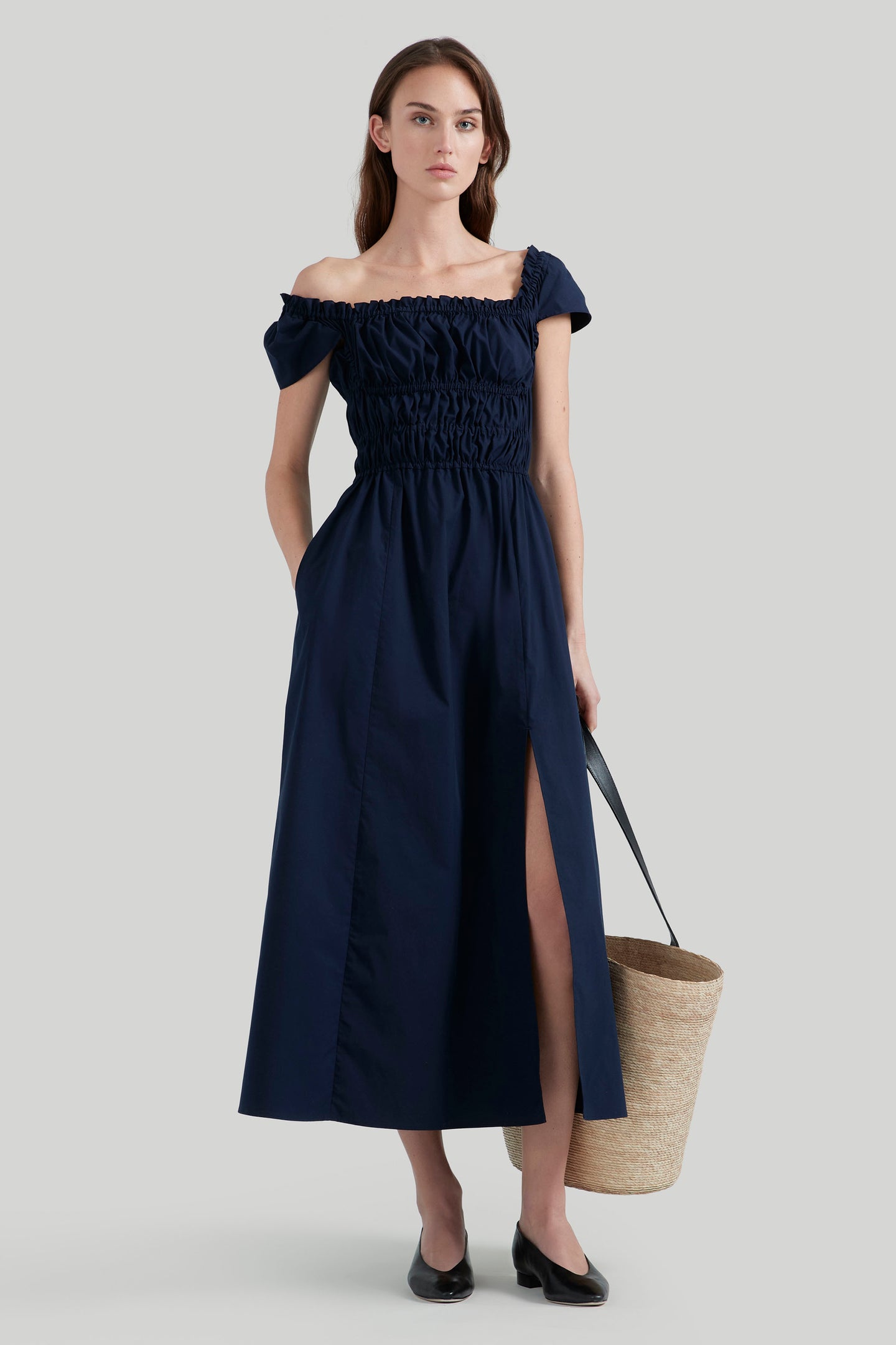 Lily Dress in Berry Blue – Altuzarra