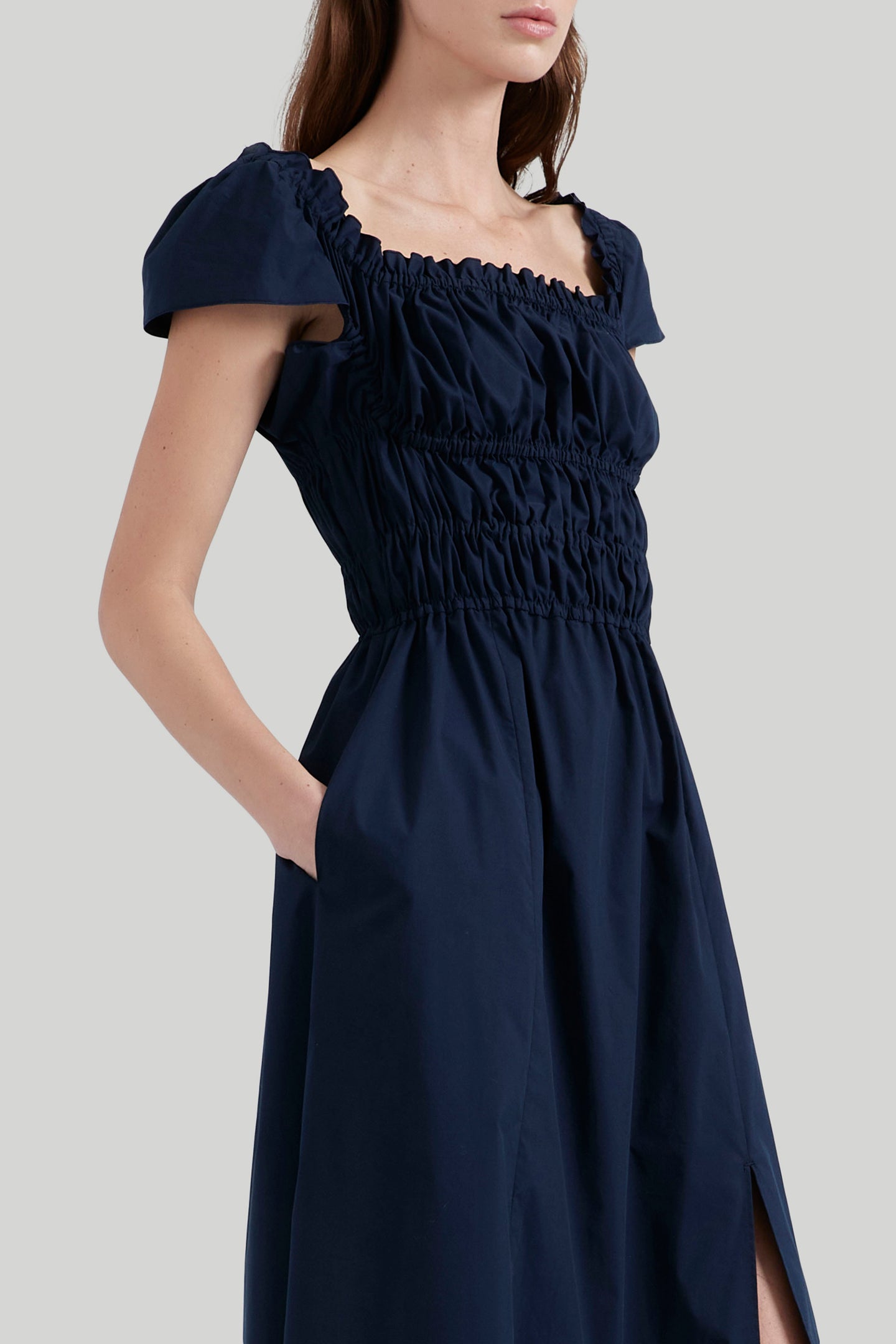 Altuzarra Lily Dress in Berry Blue
