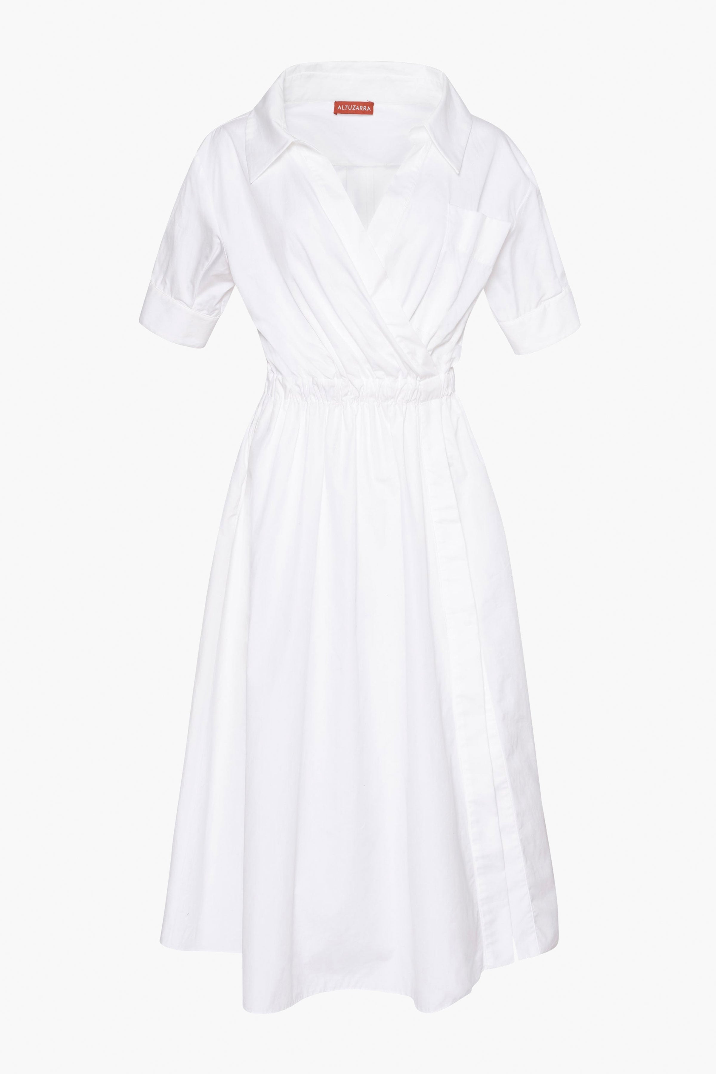 Altuzarra Lydia Dress in Optic White