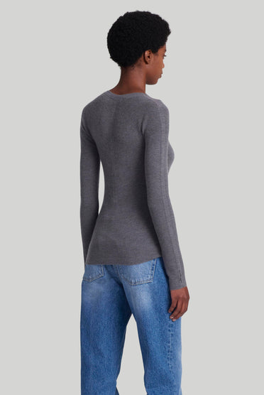 Altuzarra_'Jones' Sweater_Carbon Melange
