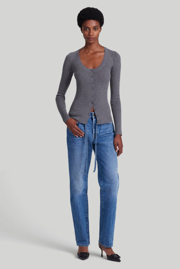 Altuzarra_'Jones' Sweater_Carbon Melange