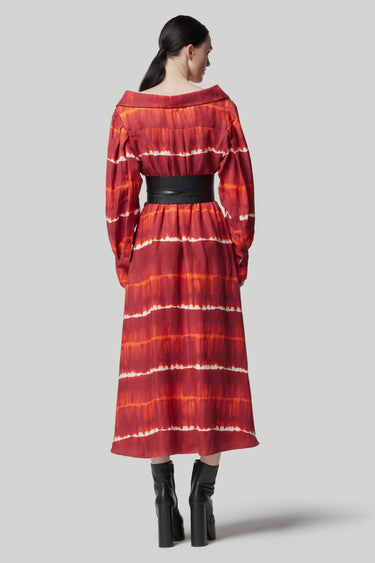 Altuzarra_'Lyddy' Dress-Syrah Gradient Shibori