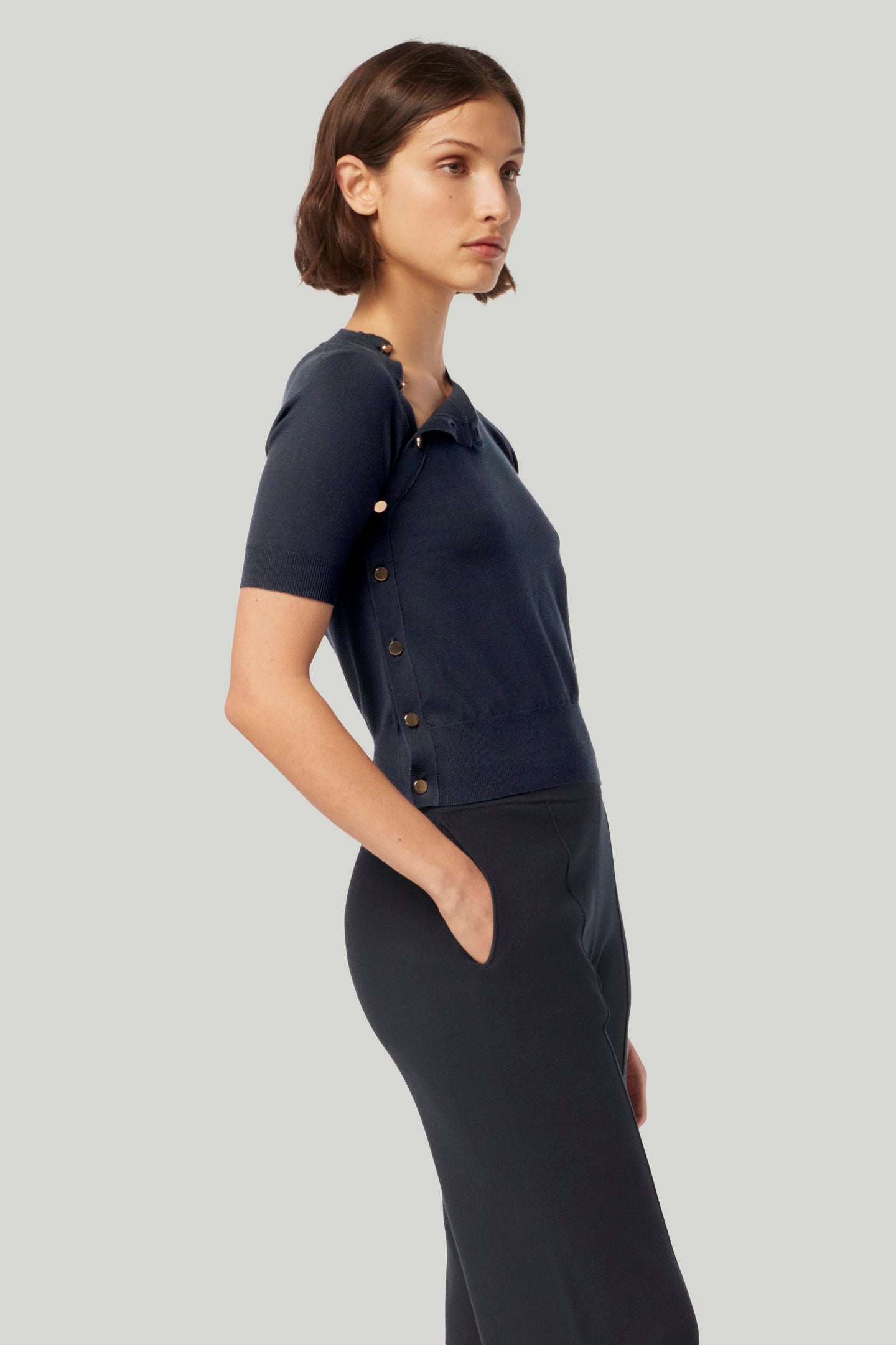 Altuzarra_'Mini' Minamoto Sweater-Berry Blue