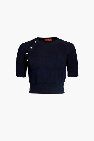 Mini Minamoto Sweater in Black – Altuzarra