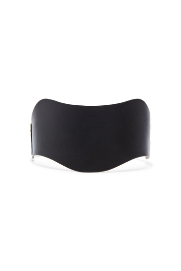 Altuzarra_'Reversible' Corset Belt_Black/Woody