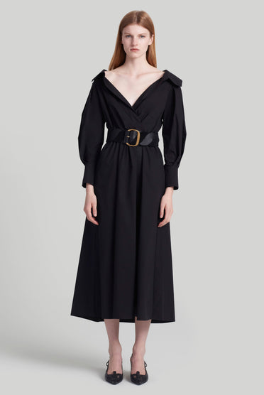 Altuzarra_'Twist' Braid Belt-Black