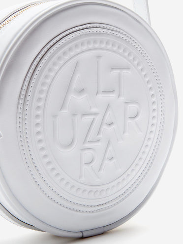 Altuzarra_'Medallion' Coin Bag_Optic White