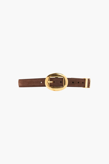 Vintage Brass Buckle Belt