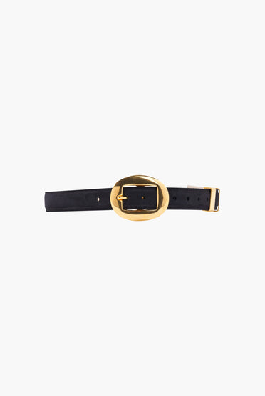 Vintage Brass Buckle Belt