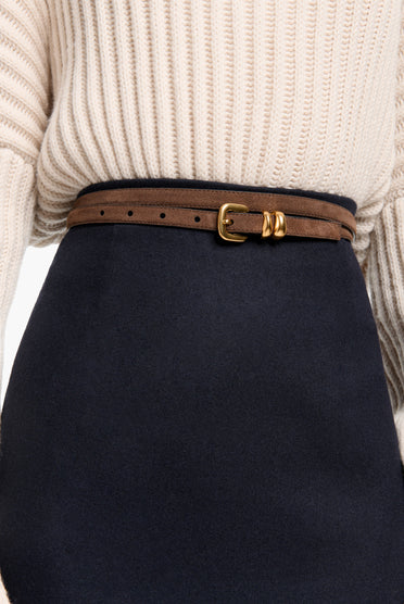 Double Skinny Belt