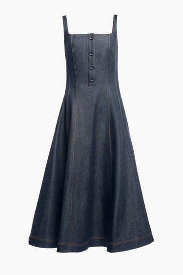 Orrie Dress in Indigo