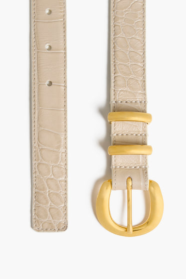 Round Buckle Belt