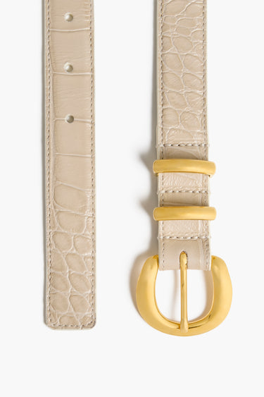 Round Buckle Belt
