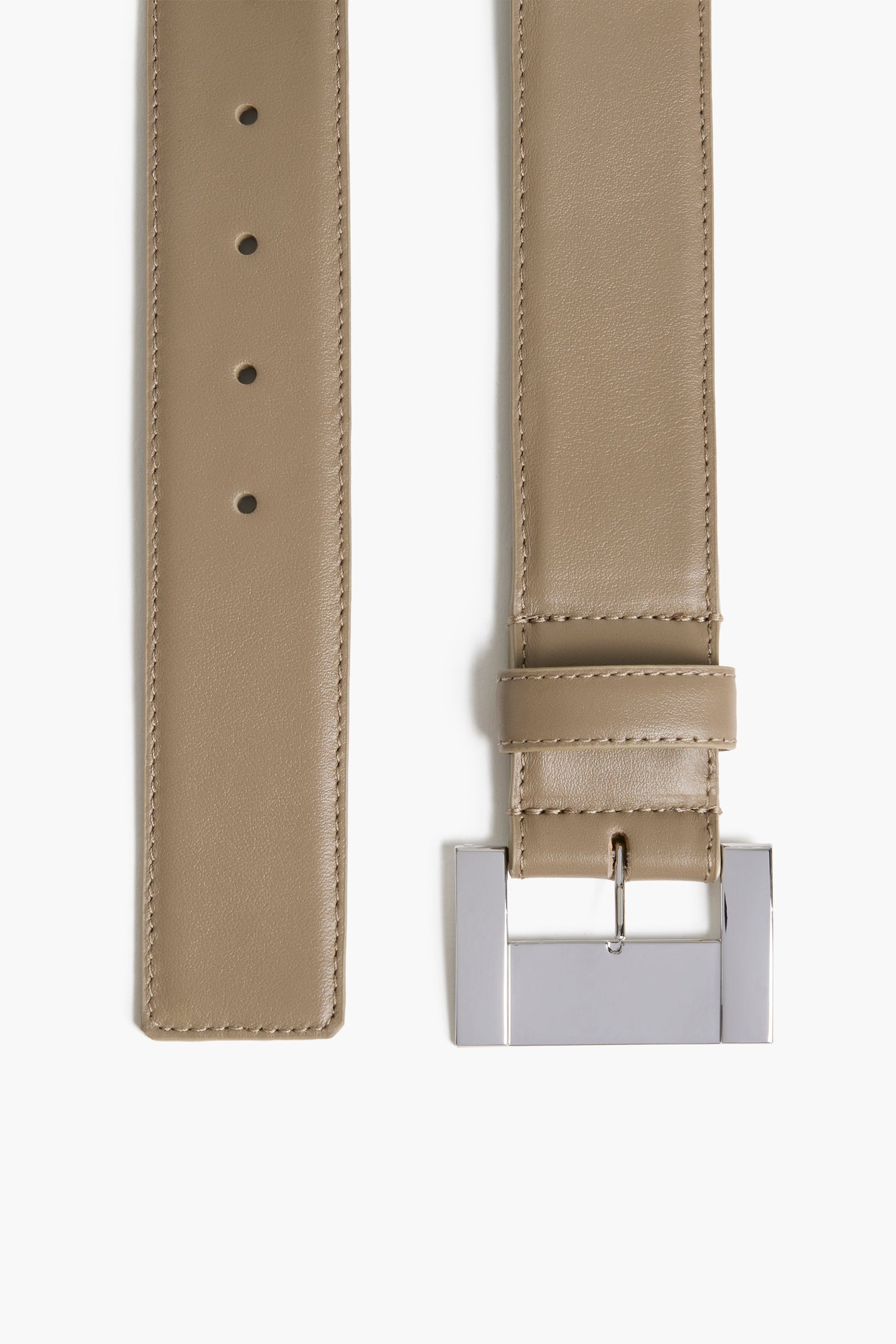 Rectangular Buckle Belt