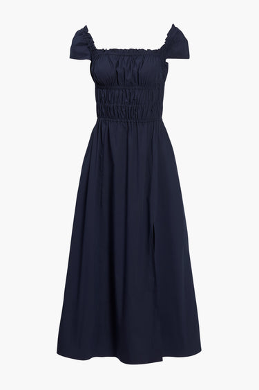 Altuzarra Lily Ruched Cap-Sleeve Midi Dress, Berry Blue, Women's, 10, Cocktail & Party Wedding Guest Dresses Cap-Sleeve Dresses Altuzarra Lily Ruched Cap-Sleeve Midi Dress, Berry Blue, Women's, 10, Cocktail & Party Wedding Guest Dresses Cap-Sleeve Dresses
