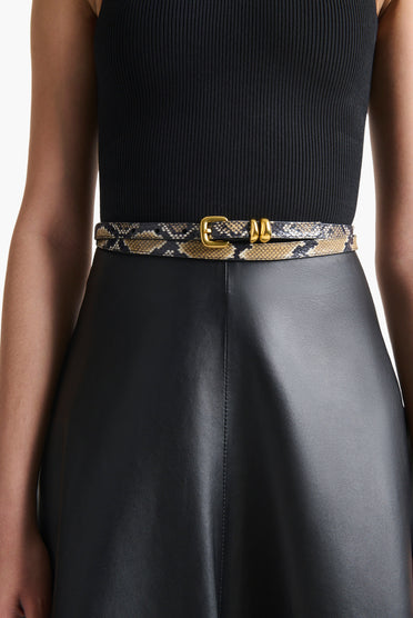 Double Skinny Belt