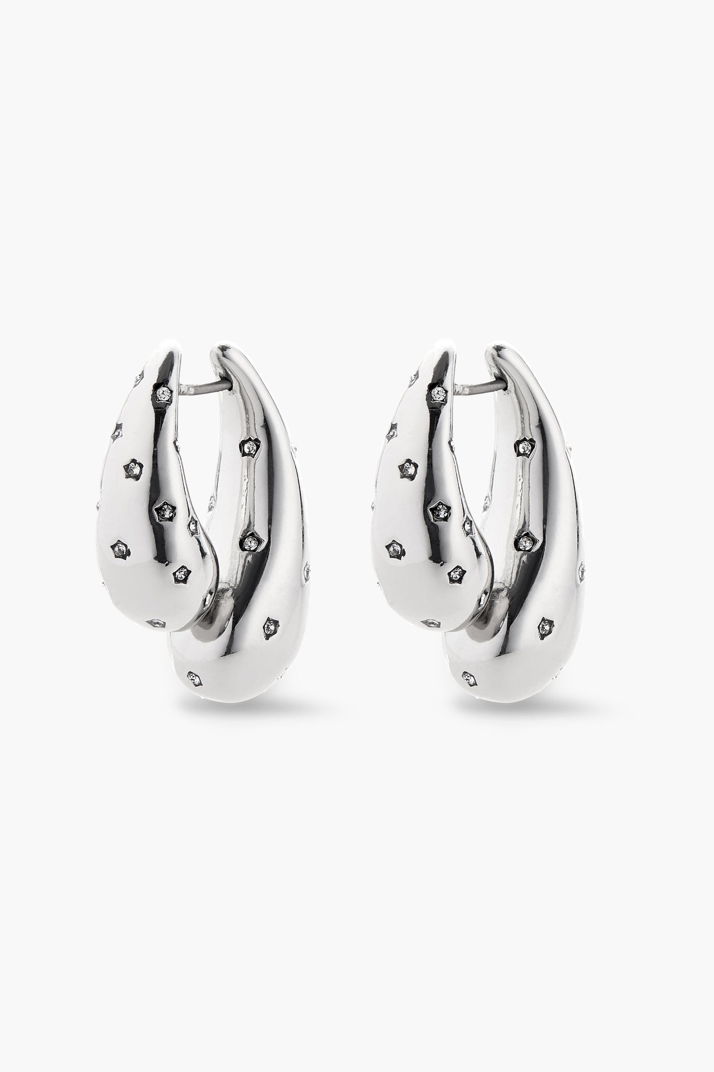 Front Back Dangle Drop Earring