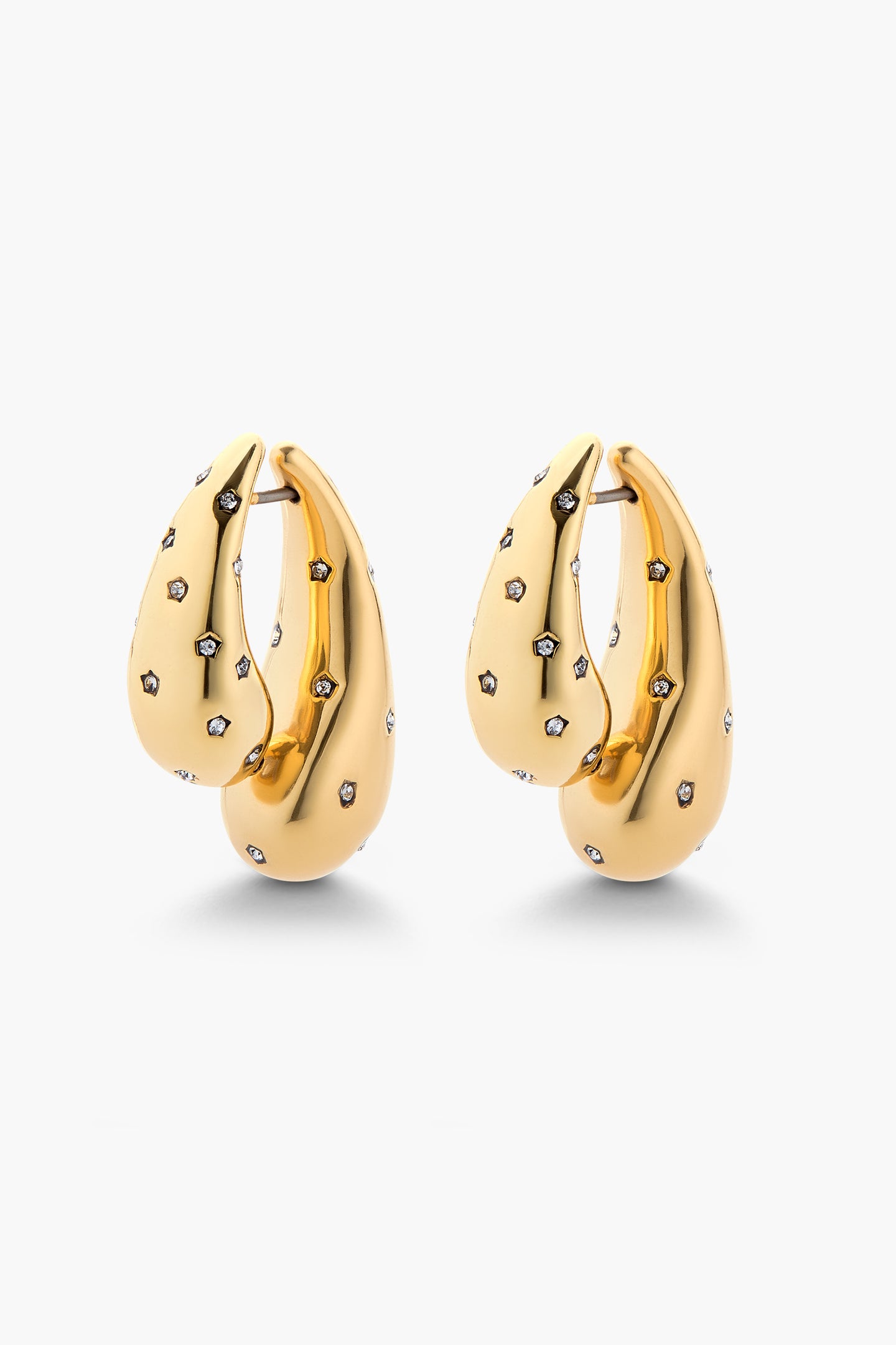 Front Back Dangle Drop Earring