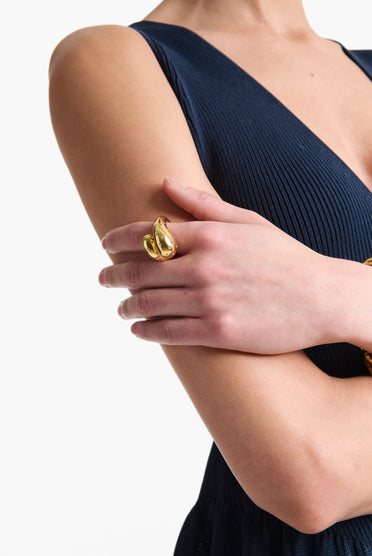 Sculptural Bypass Ring