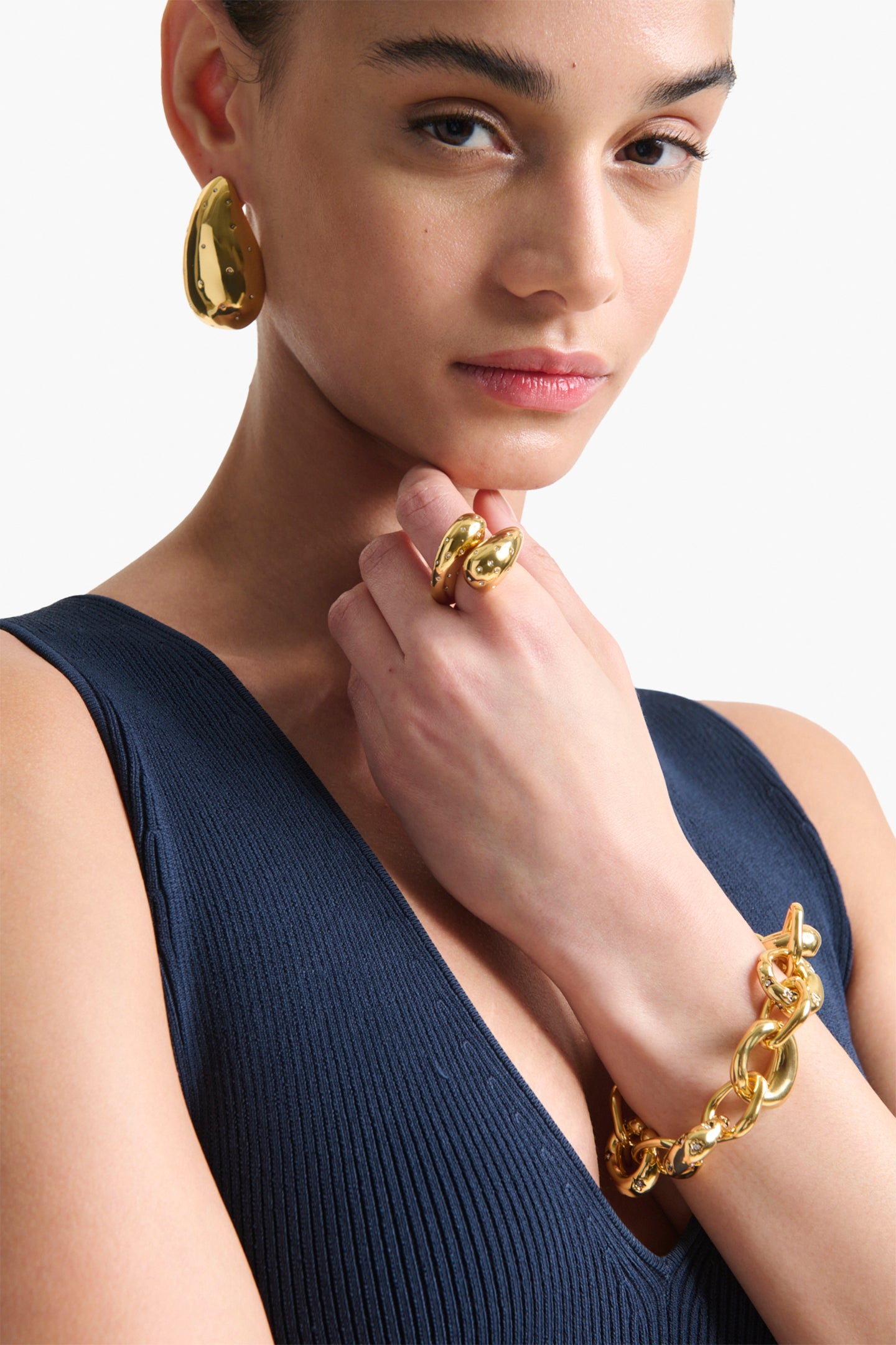 Oversized Drop Earring