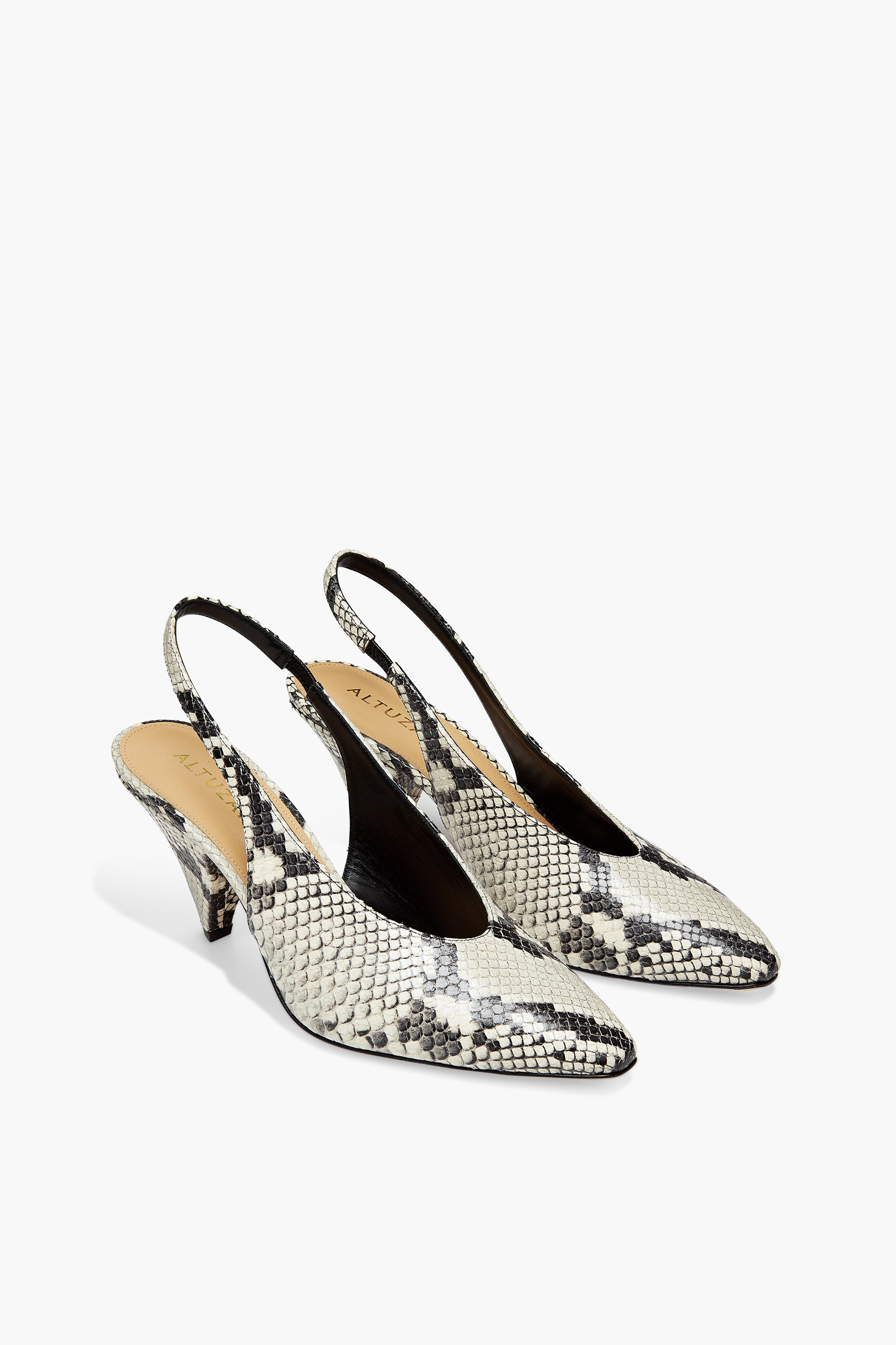 HEWN ヒューン pointed sling back heelヒール Slingback Heel – Altuzarra