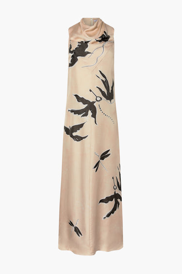 lucie midi dress Madewell Lucie Tiered Midi Dress in Dot Sz M