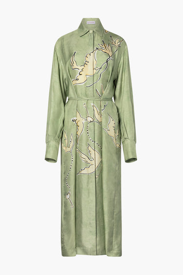 altuzarra silk dress Altuzarra - - Lafont Silk Ruffle Maxi Dress - Ivory - FR 46