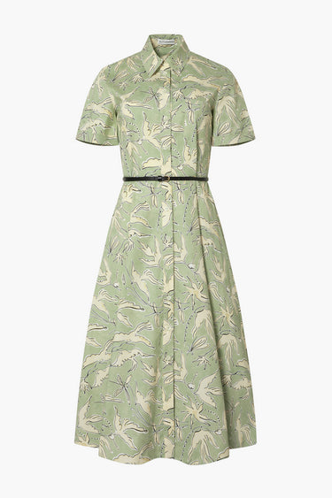 altuzarra silk dress Altuzarra Carino Balloon Sleeve Silk Dress