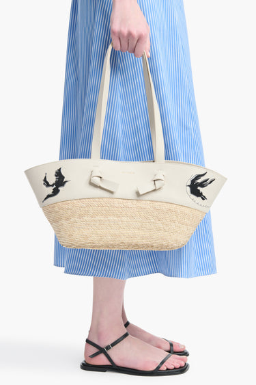 Knot Basket Small Long Handle