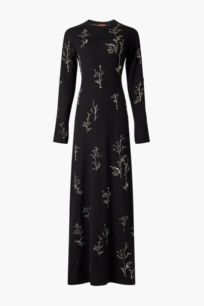 Altuzarra Bozka Beaded Dress - Black