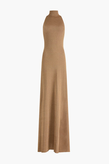 Altuzarra Women's Mitzi Mock Neck Dress - Gold - Size S Altuzarra Women's Mitzi Mock Neck Dress - Gold - Size S
