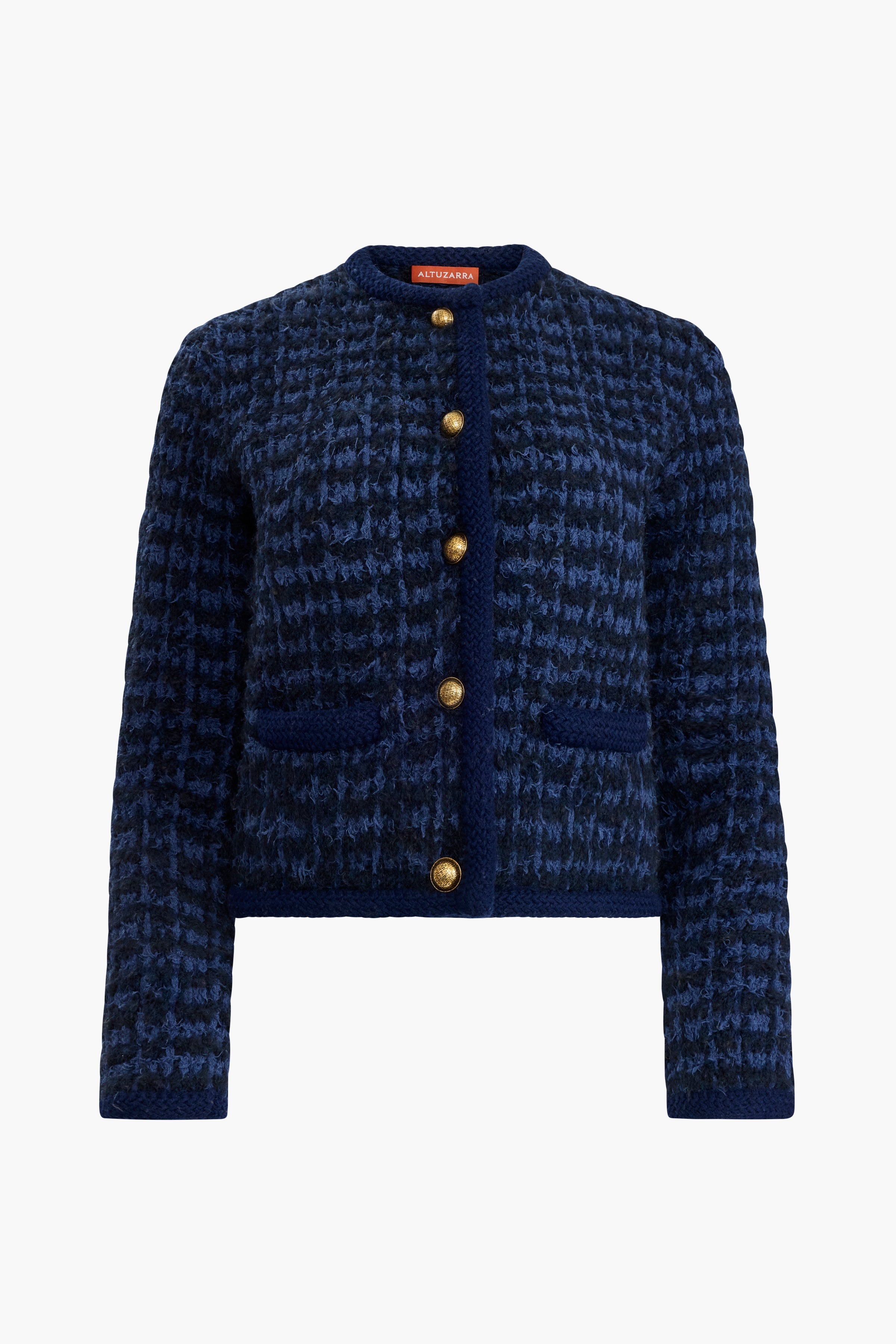 Conroy Jacket in Berry Blue – Altuzarra