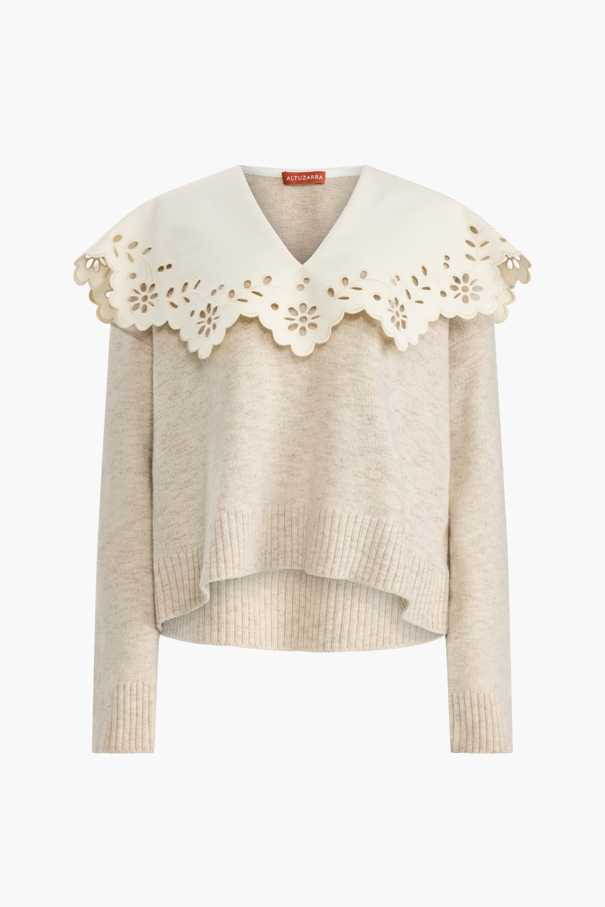 Toro Sweater in Bone Melange – Altuzarra