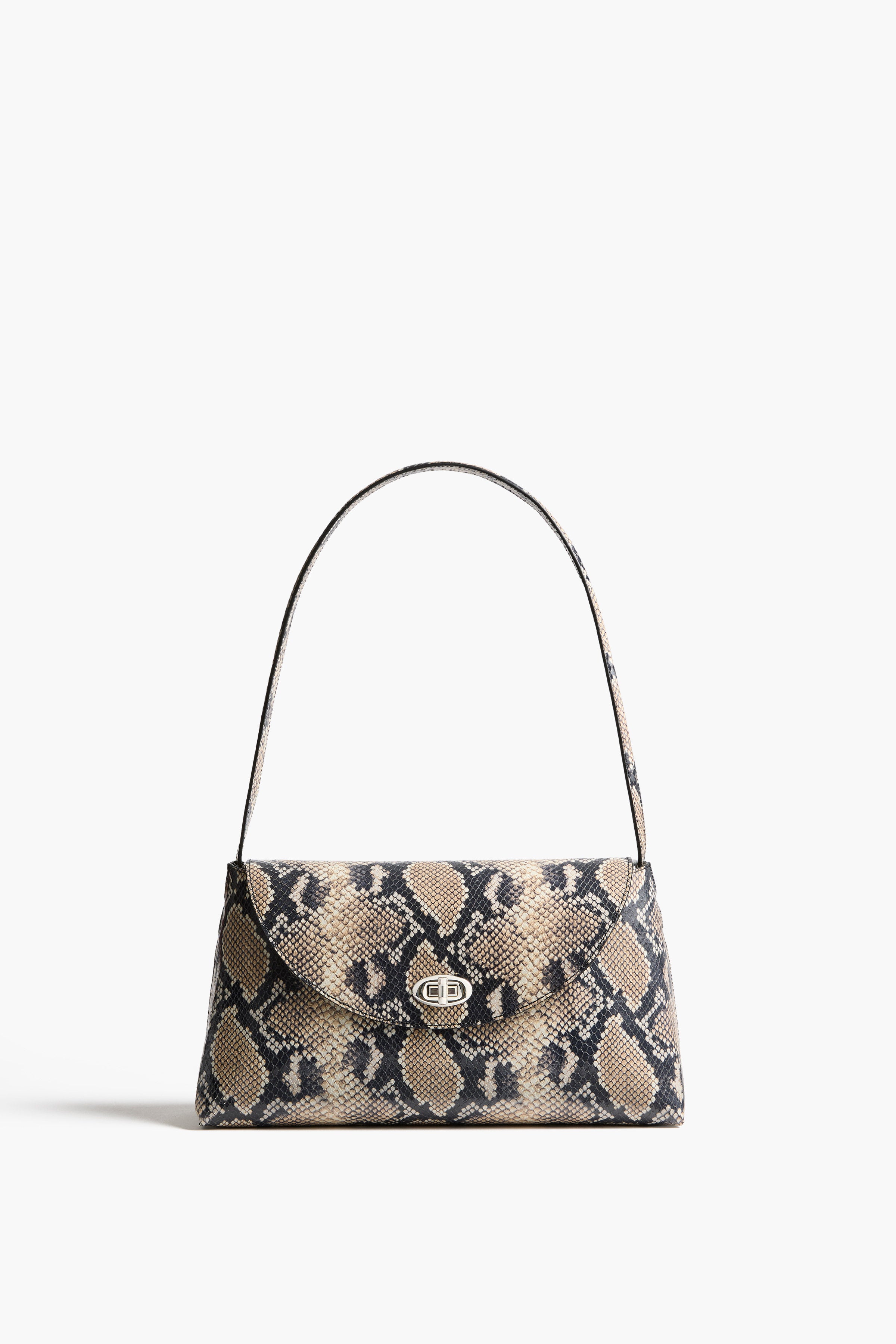バッグ y2k Japan python leather shoulder bag Loquette Flap Bag in Python – Altuzarra