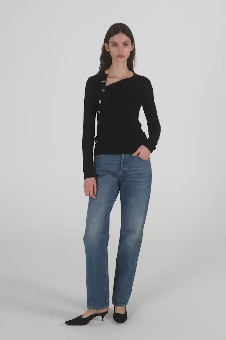 Minamoto Knit Sweater in Black – Altuzarra