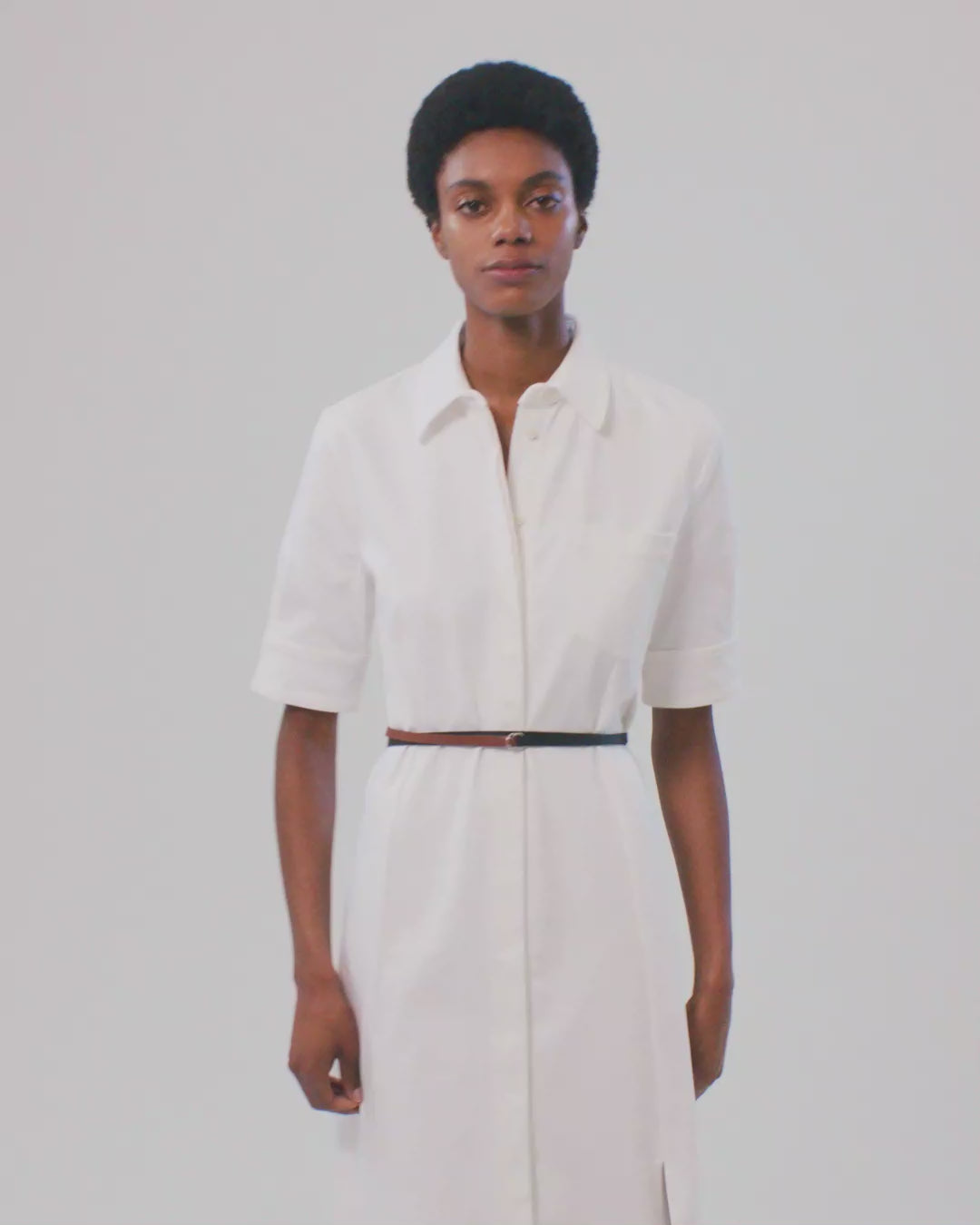 Kieran Dress in Optic White – Altuzarra